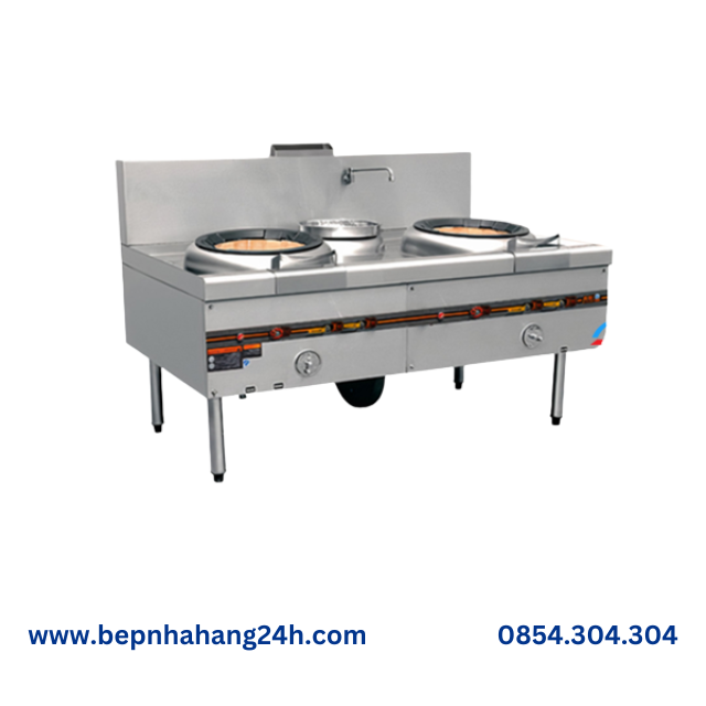BẾP Á 2 HỌNG ĐẤT 1 BẦU NƯỚC