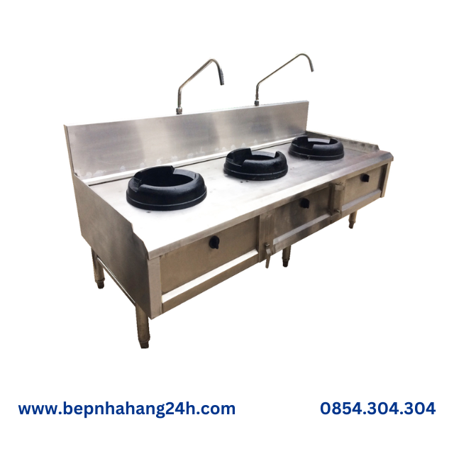 BẾP Á 3 HỌNG KIỀNG GANG