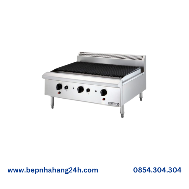 BẾP NƯỚNG THAN NHÂN TẠO 3 HỌNG CHÂN THẤP&nbsp;