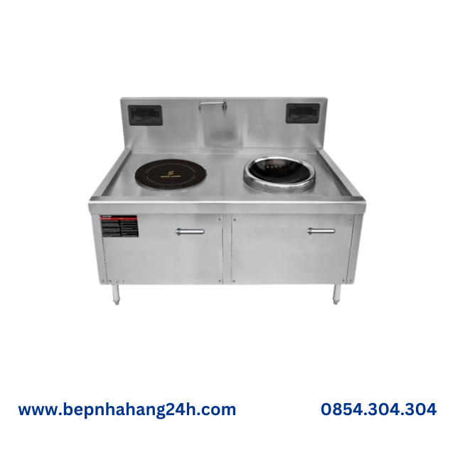 BẾP TỪ ĐÔI 1 MẶT PHẲNG 1 MẶT LÕM