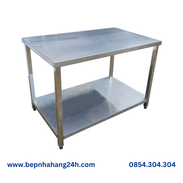 BÀN INOX CÓ KỆ&nbsp;