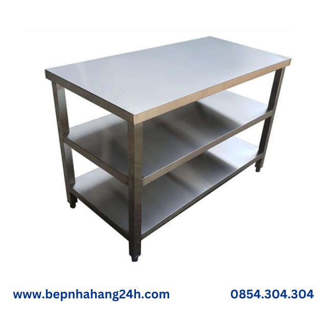 BÀN INOX 3 TẦNG&nbsp;