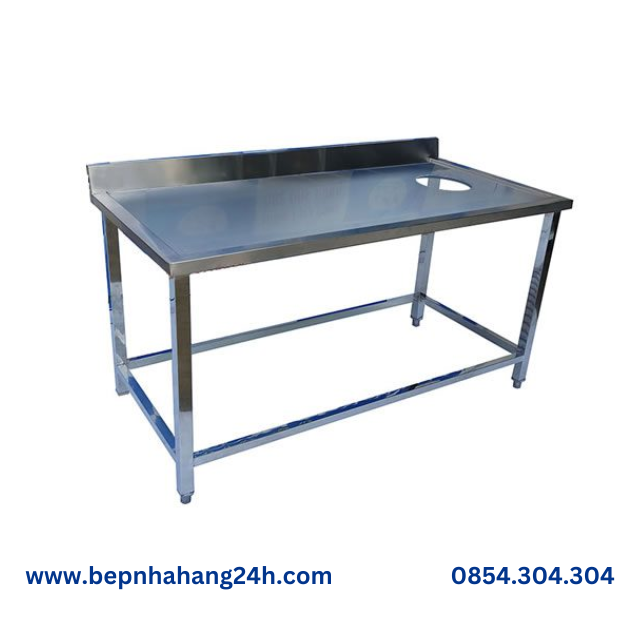 BÀN CÓ LỖ XẢ RÁC&nbsp;